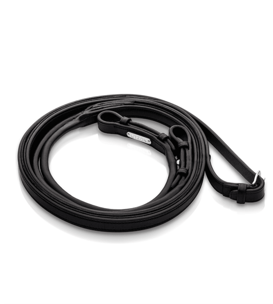 Utzon Rolled Double Reins Black/Brown