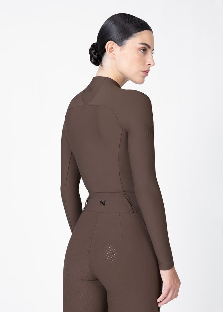 Maximilian Origin Long Sleeve Base Layer Mocha