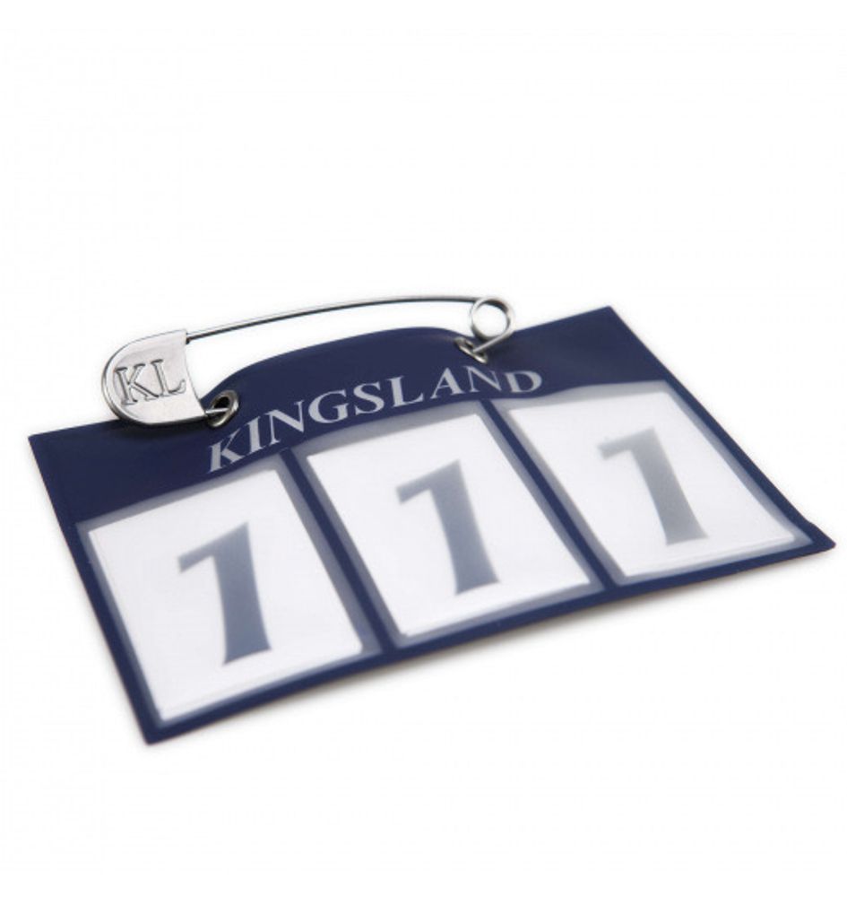 Kingsland Classic Number Plate 3 Pockets 