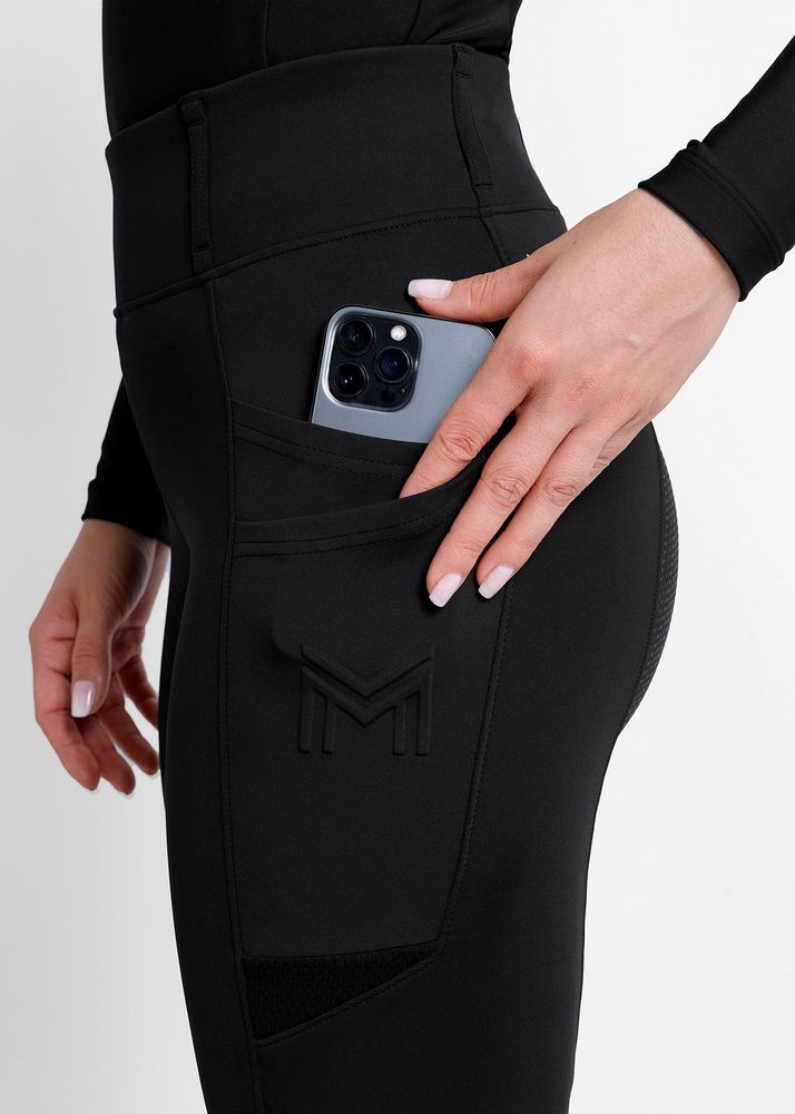 Maximilian Tech Riding Leggings FG Black