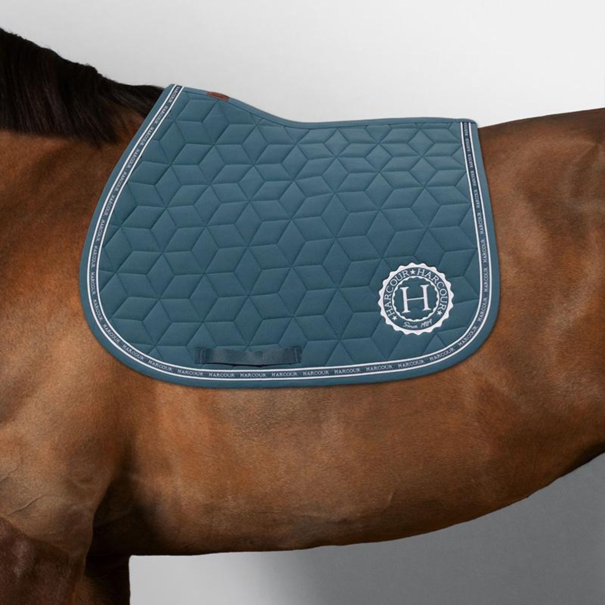 Harcour Blake Saddle Pad Peacock