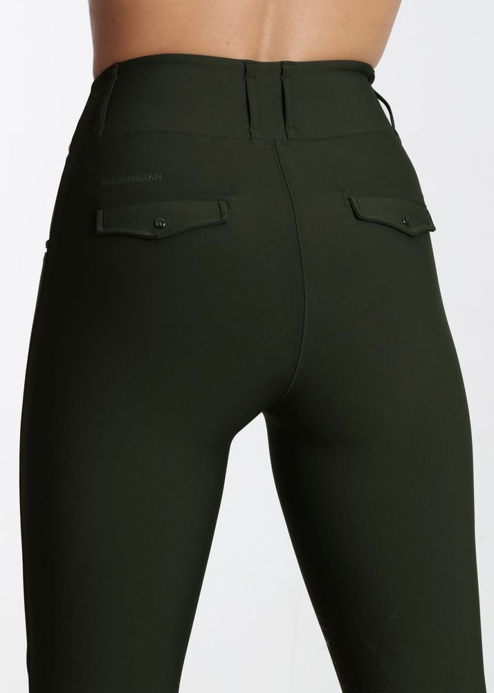 Maximilian Pro Riding Leggings Hunter Green