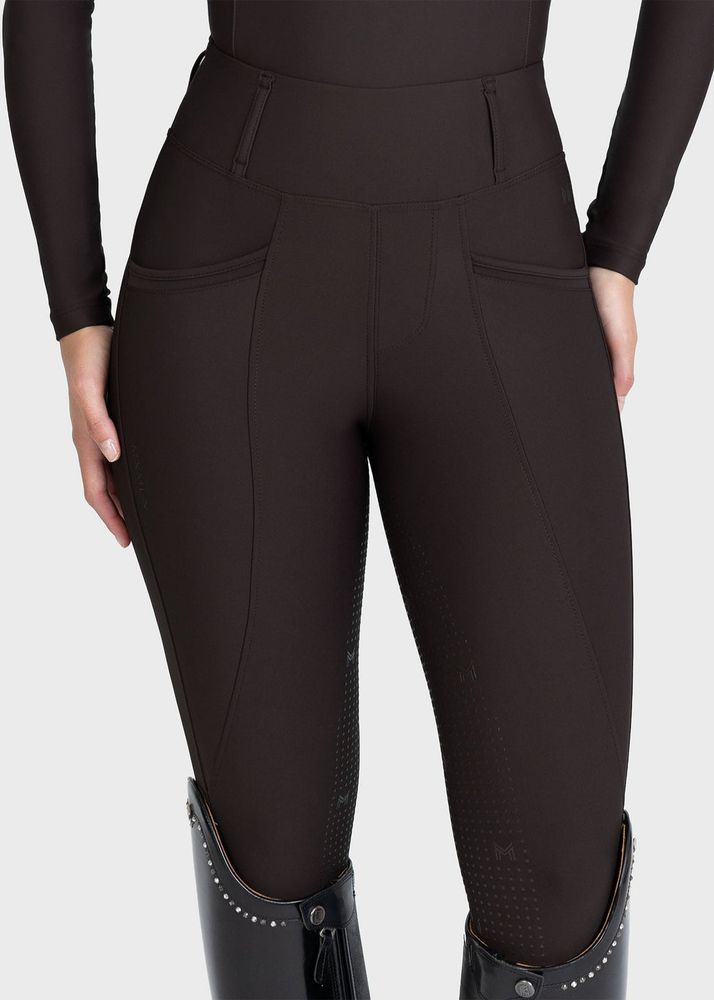 Maximilian Pro Riding Leggings Espresso 