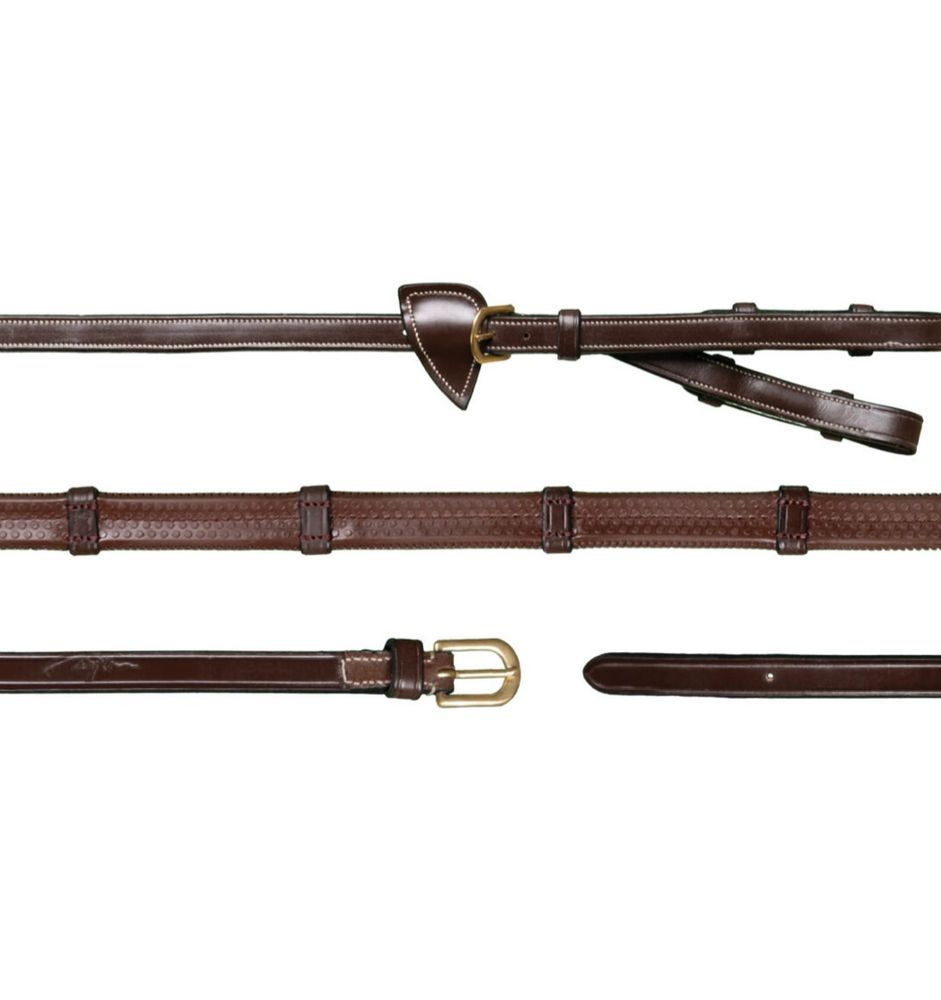 Dy’on D Collection Converter Rubber Reins w/Loops 13mm