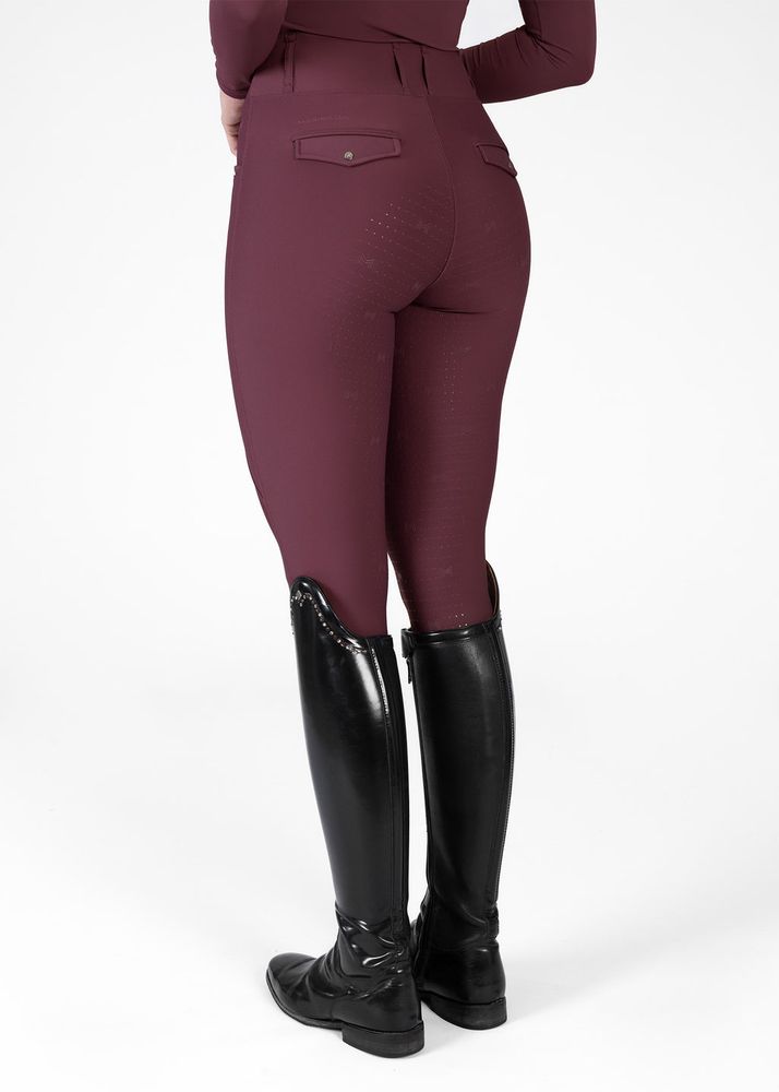 Maximilian Pro Riding Leggings Rosewood