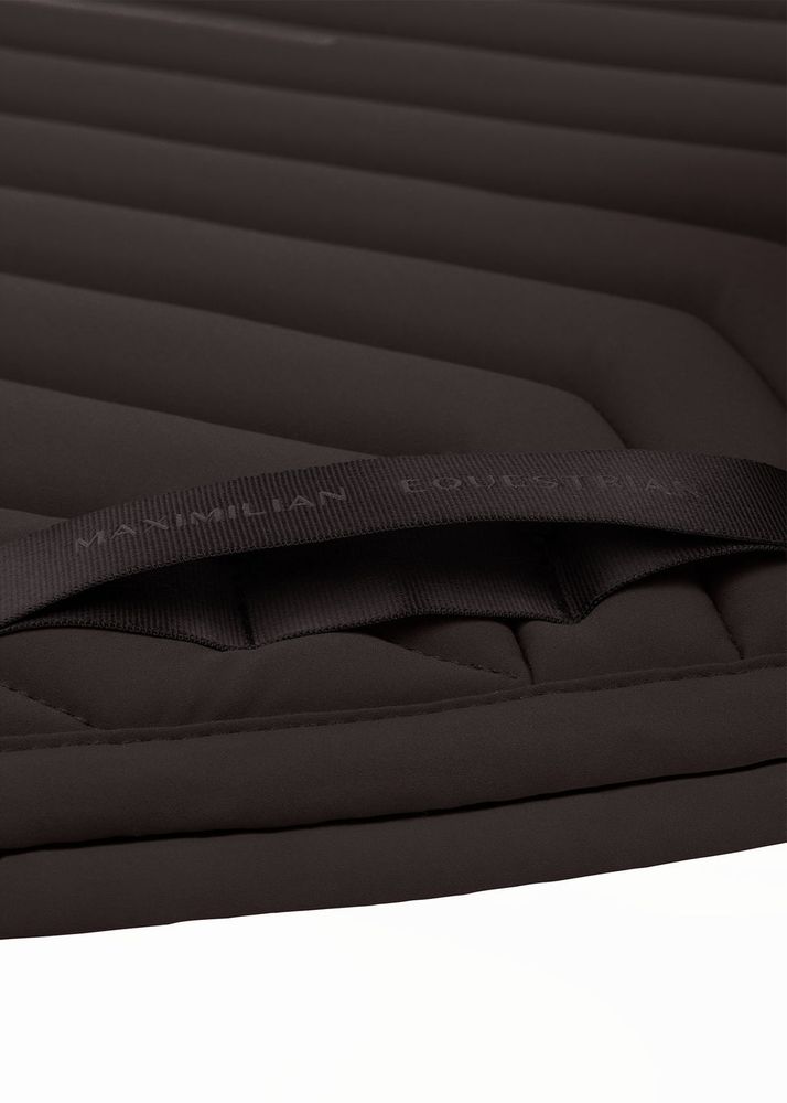 Maximilian Delta Saddle Pad Dressage Espresso