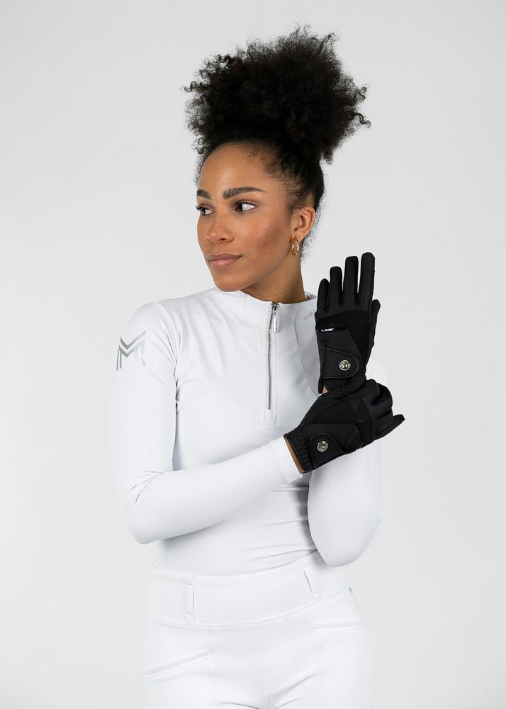 Maximilian Max Riding Gloves Black