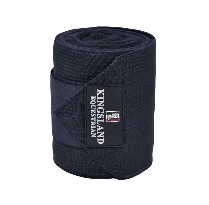 Hovedbilde Kingsland Classic Elastic Bandages 2-Pack Navy
