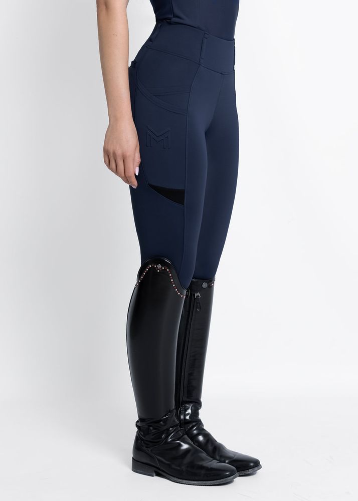 Maximilian Tech Riding Leggings FG Navy
