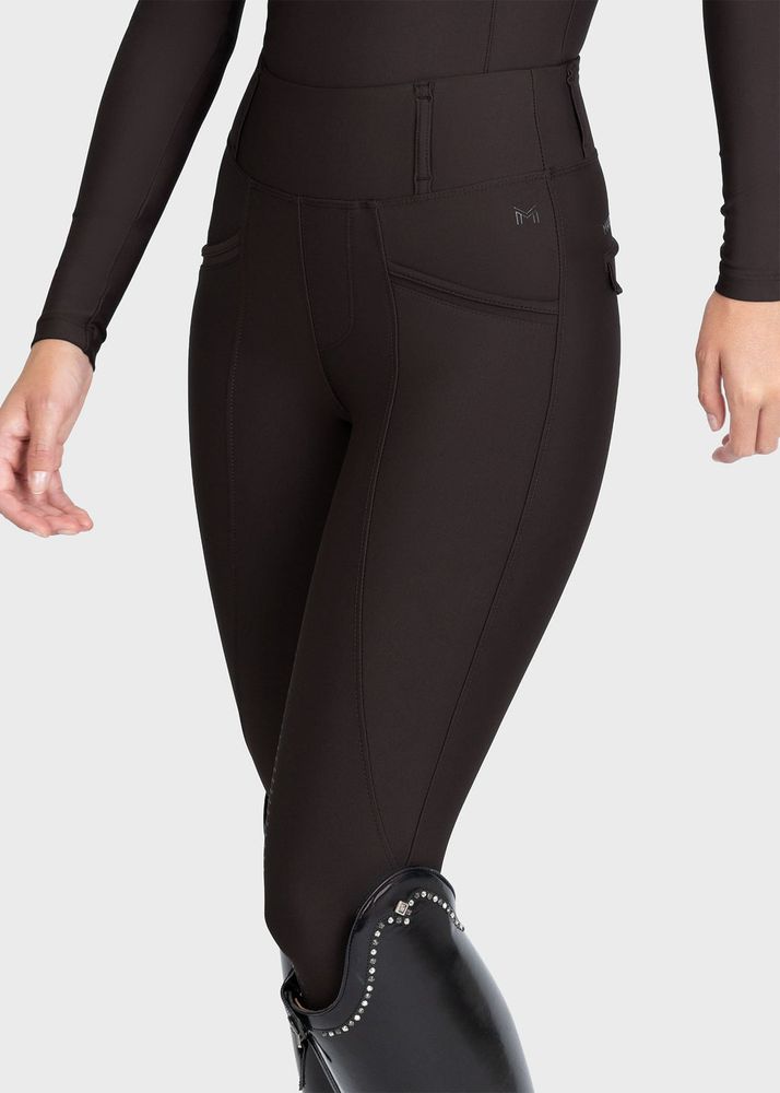 Maximilian Pro Riding Leggings Espresso 