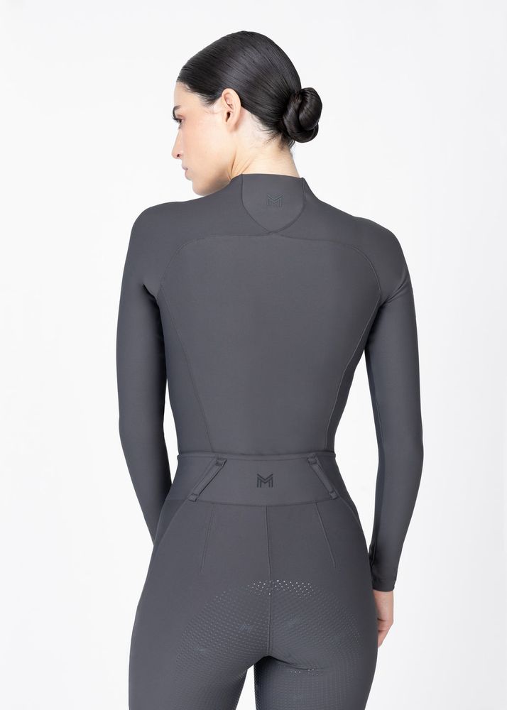 Maximilian Origin Long Sleeve Base Layer Graphite